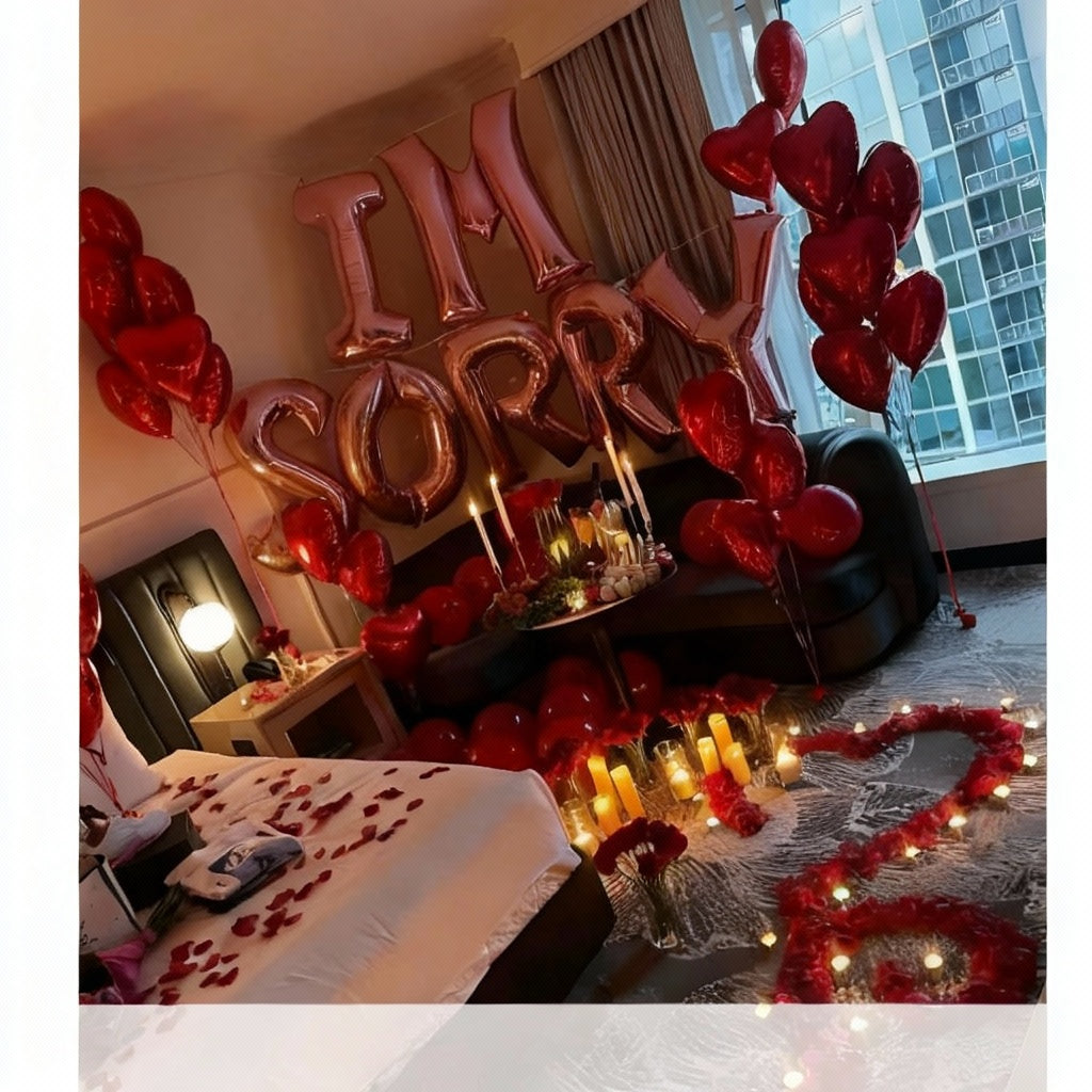 Romantic Apology Room Decor