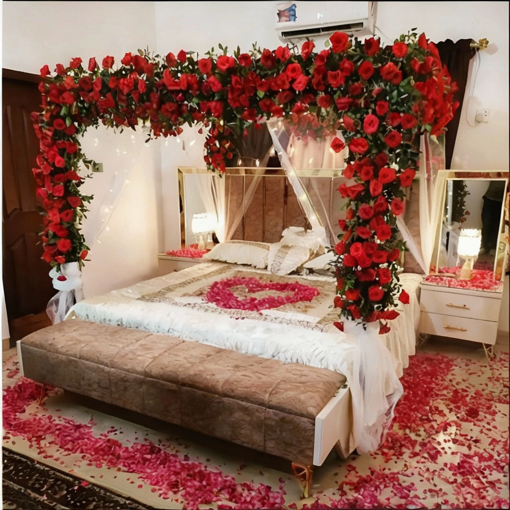 Affordable wedding room decoration In Lahore