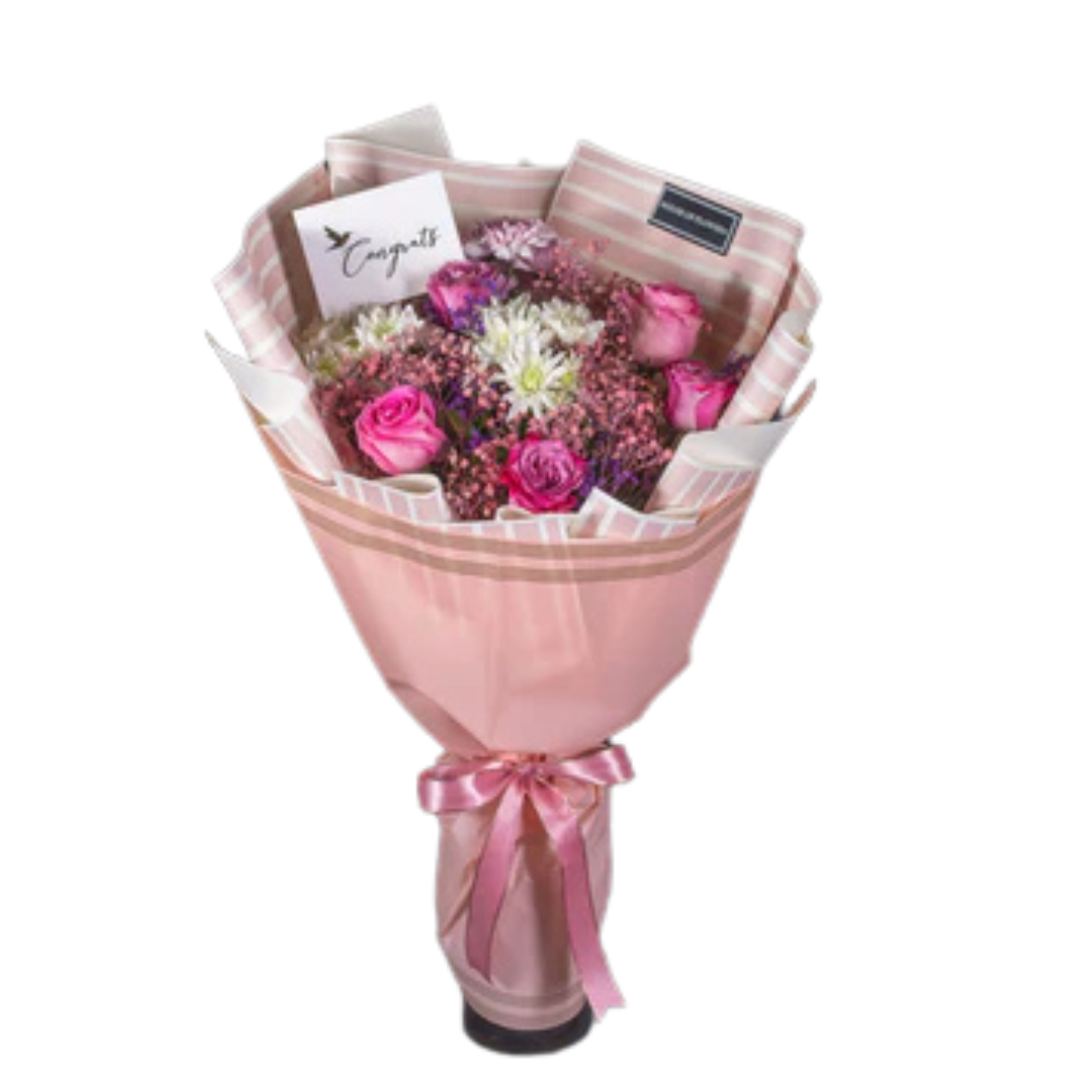 Pink Petals Flower Bouquet