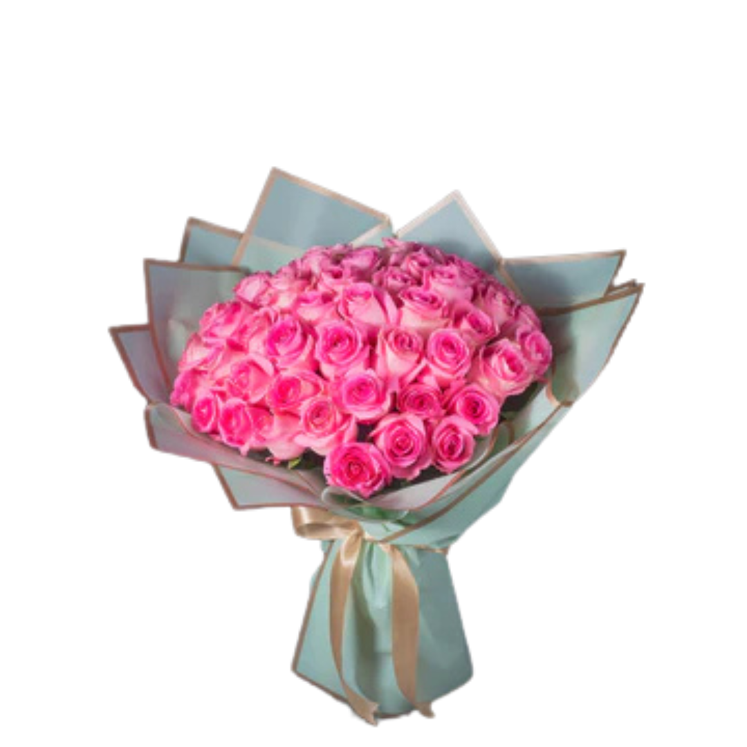 Floral Flamingo Flower Room