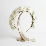 White Blossom Floral Crown