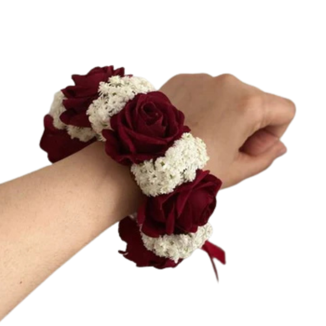 Red Elegant Gajray for Weddings and Events in Lahore