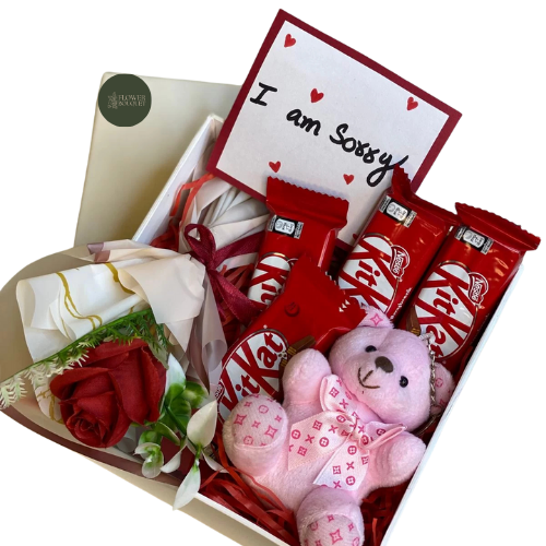 Sorry Empty Box I’m Sorry Box – Sweet Apology Gift with Chocolates & Teddy | Shop Now ...