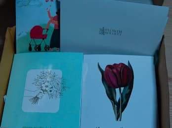 "Mother’s Day Luxury Gift Box with Hand Cream, Chocolate, Greeting Cards, and Coupon Book"