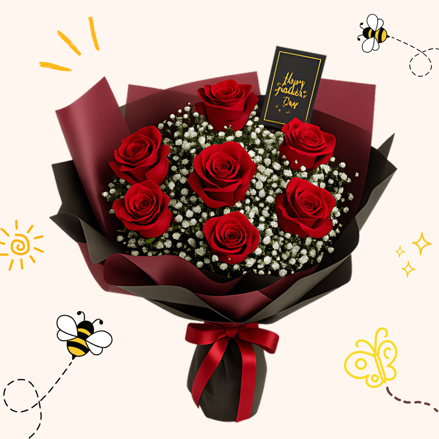 Perfect Proposal Flower Bouquet
