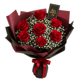 red crimson roses 