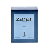 Zarar Bleu perfume gift set with signature leather wallet for men