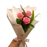flower bouquet trio 