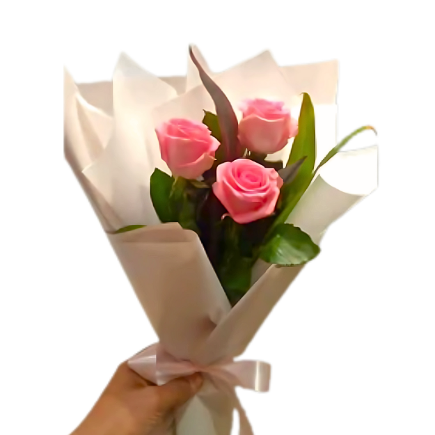 flower bouquet trio 