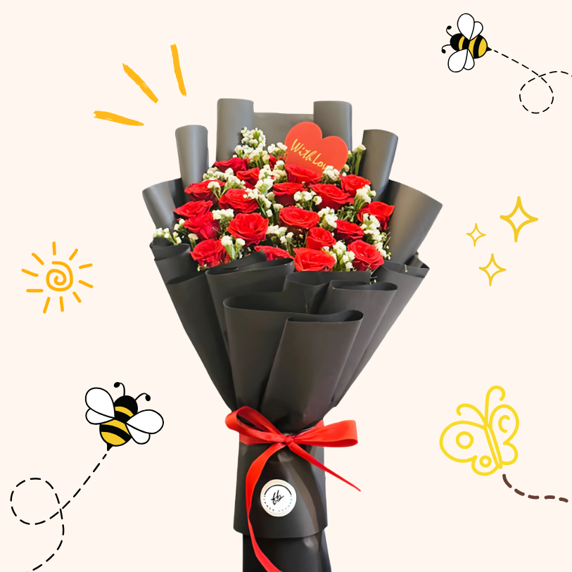 radiant-rose-bouquet