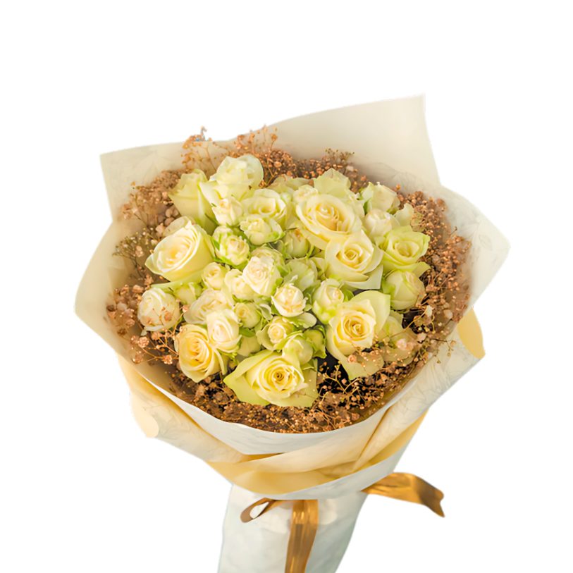 sweet white flowers 